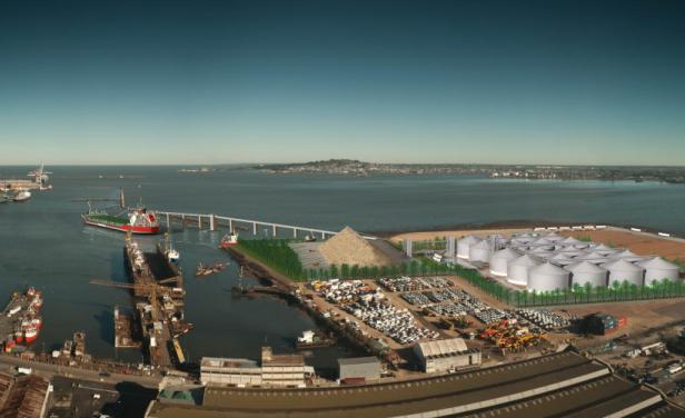 Comienzan pruebas en nueva terminal del puerto de Montevideo